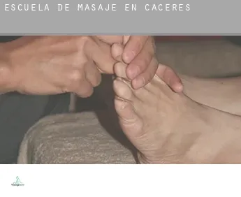 Escuela de masaje en  Cáceres