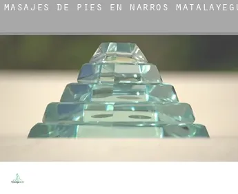 Masajes de pies en  Narros de Matalayegua